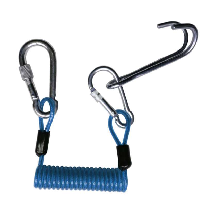 Underwater Photography Scuba Cave Diving Dual 316 Stainless Steel Reef Hook Line 