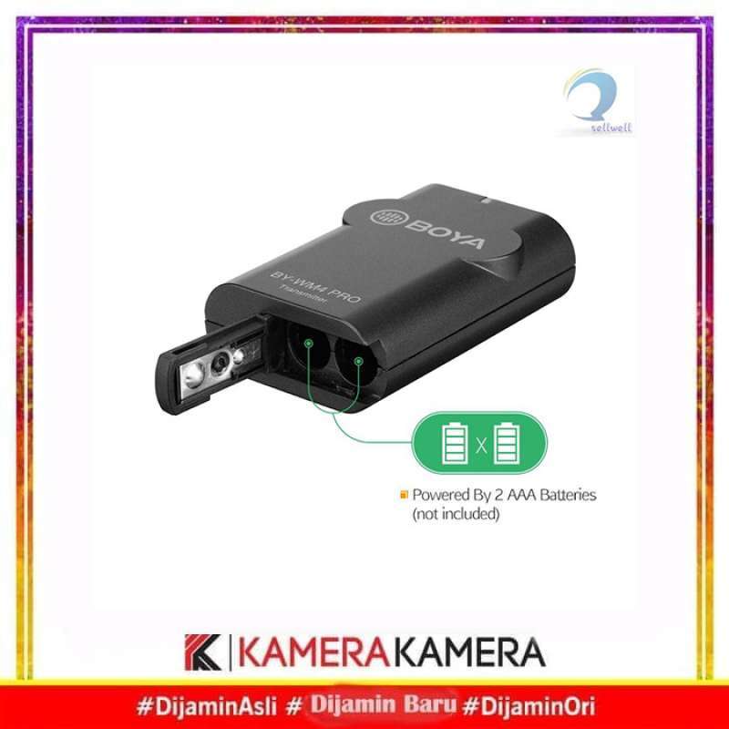 Jual Boya By Wm4 Pro K4 Digital Wireless Omni Lavalier Microphone Online November 2020 Blibli Com