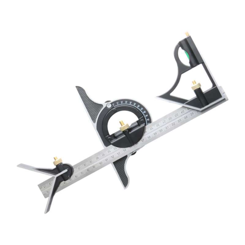 Engineer Measuring Tool Stainless Steel Combination Square Angle Ruler Set Metal Adjustable Combination Square Right Angle Ruler Engineer Measuring Tool Stainless Steel Combination Square Angle Ruler Set Metal Adjustable Combination Square Right Angle Ruler