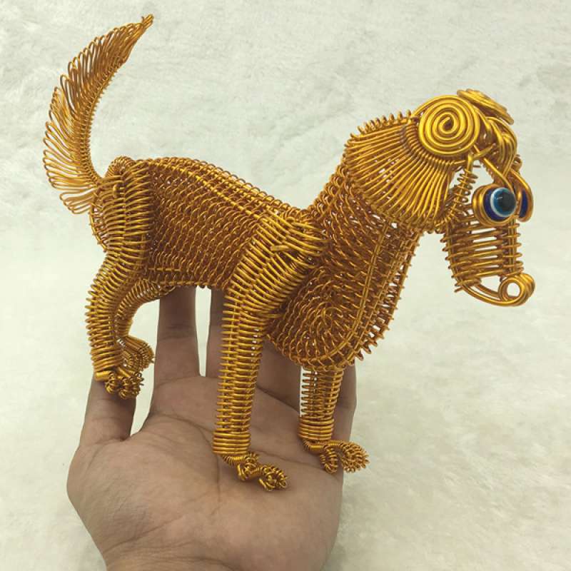 Animal Dog Model Metal Art Craft Handmade Home Collection Desk Decor Toy A Terbaru Agustus 2021 Harga Murah Kualitas Terjamin Blibli