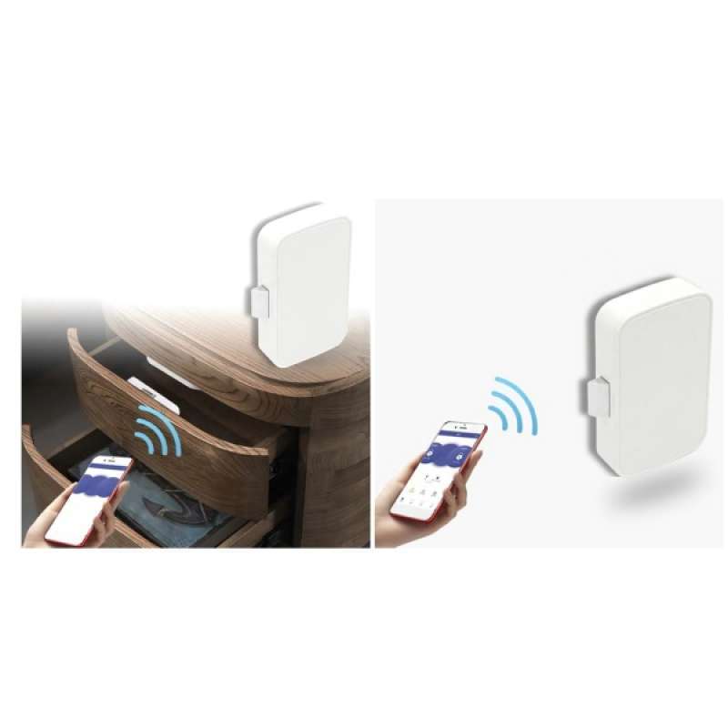 Jual 2pcs White Smart Bluetooth Cabinet Lock Keyless Locks For Home Office Online September 2020 Blibli Com