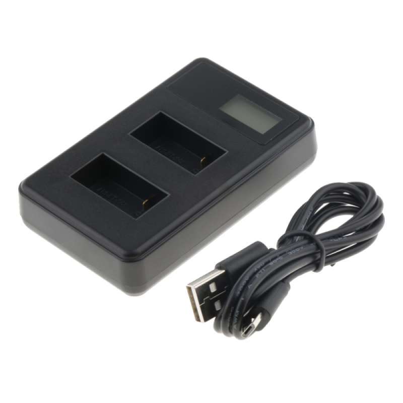 Jual Lcd Display Usb Dual Charger With Charging Cable Cord For Gopro Hero 3 3 Online September 2020 Blibli Com