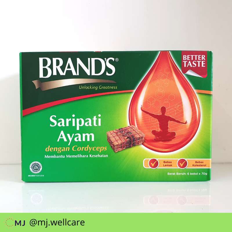 Jual Brand S Saripati Ayam Dengan Cordyceps 6 Botol X 70 G Online Januari 2021 Blibli