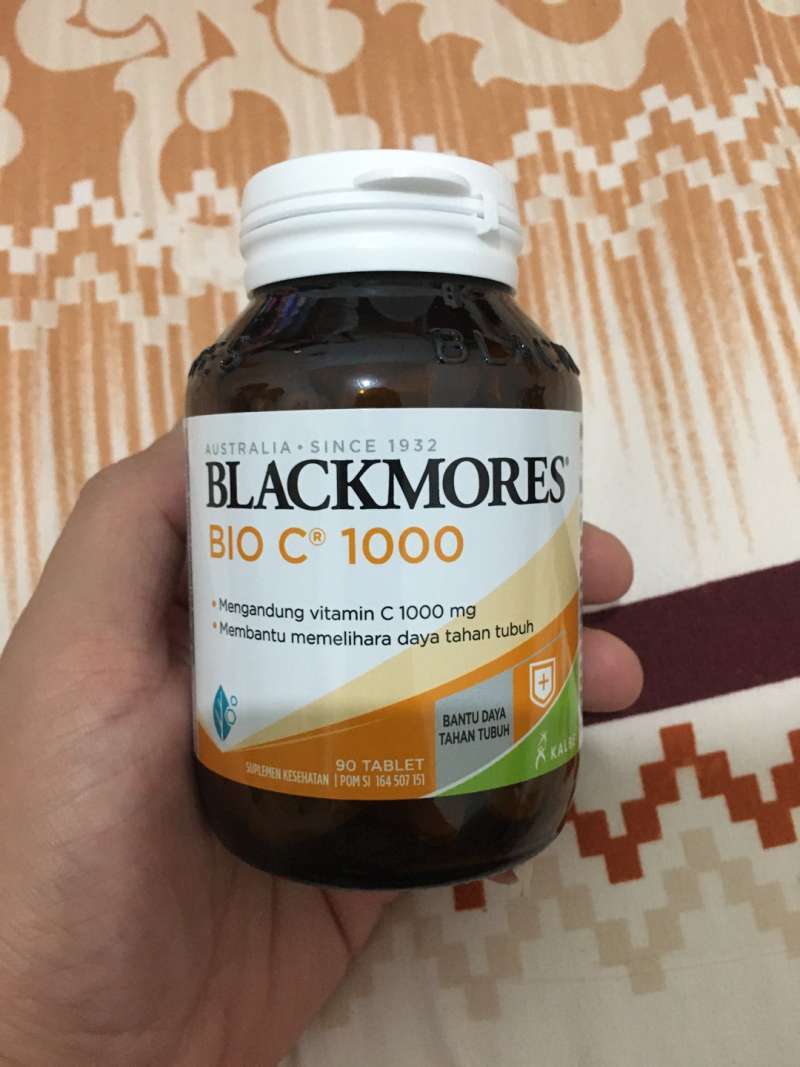 Blackmores Bio C 1000mg 90 Terbaru Agustus 21 Harga Murah Kualitas Terjamin Blibli