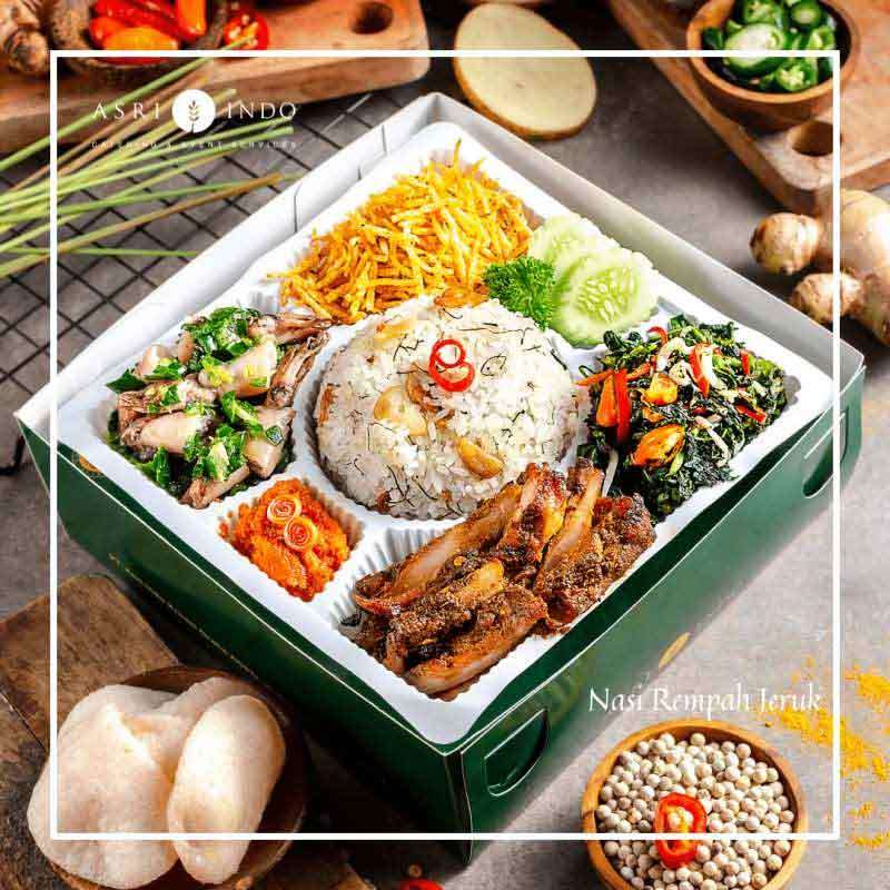 Jual Asri Indo Catering Nasi Rempah Jeruk 1 Box Online November 2020 Blibli Com