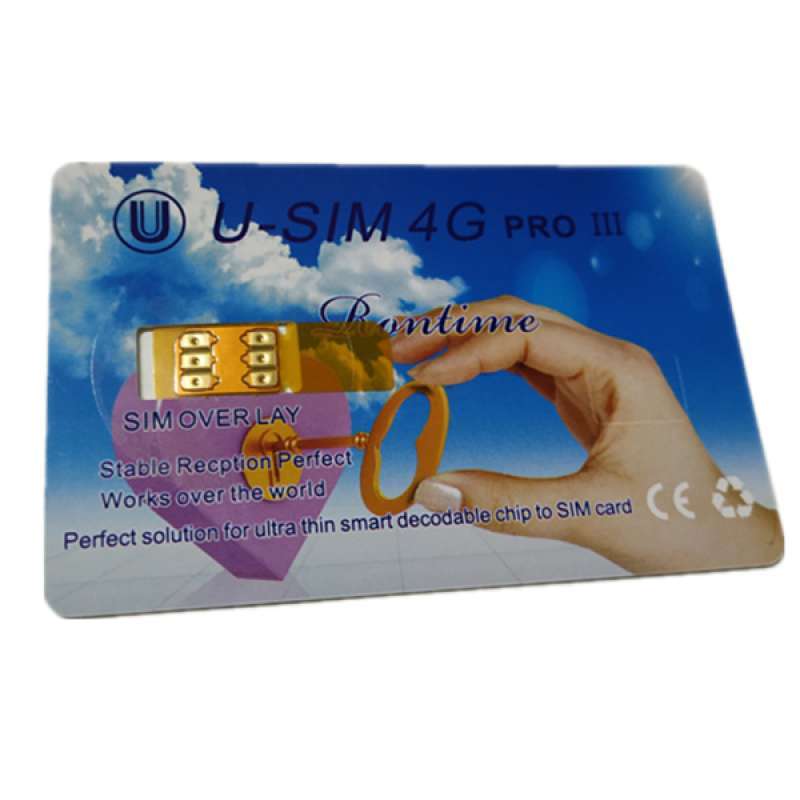 Jual U Sim 4g Pro Iii Unlock Chip Nano Sim Card For Iphone Xs Max Ios12 Online Januari 2021 Blibli