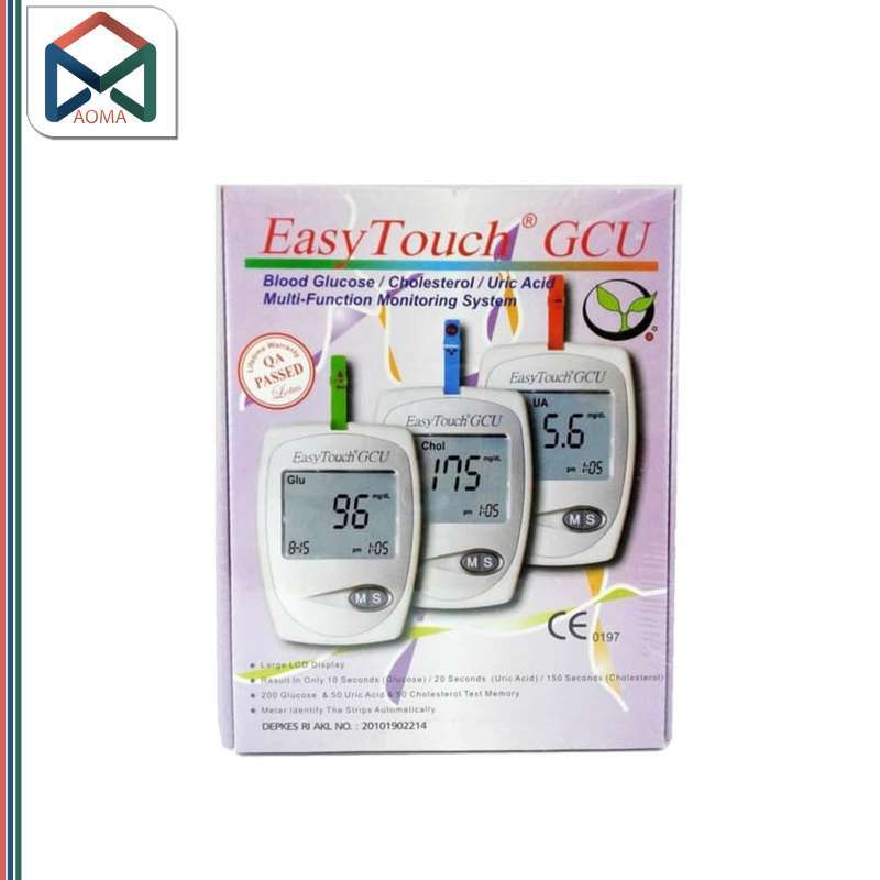 Jual Alat Easy Touch Gcu 3 In 1 Alat Cek Gula Darah Kolesterol Asam Urat Online Januari 2021 Blibli