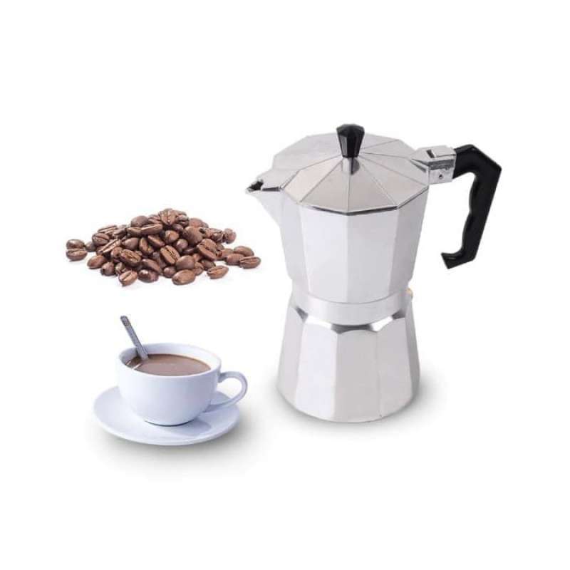 Jual Teko Kopi Moka Pot Aluminium 450ml Cp0450al Online November 2020 Blibli
