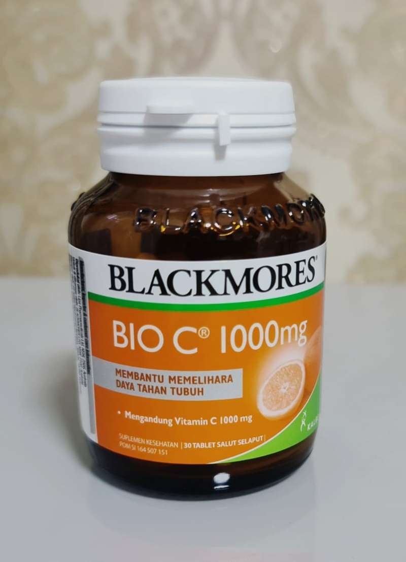 Blackmores Bio C 1000 Mg Isi 30 Terbaru Agustus 21 Harga Murah Kualitas Terjamin Blibli