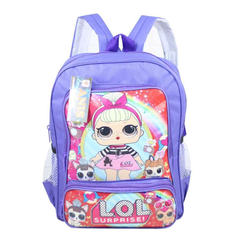 Jual Tas Anak Susun Lol Ungu Khusus Anak Cewek Tas Sekolah Paud Tk Sd Terbaru Gambar Kartun Lucu Berkualitas Online Oktober 2020 Blibli Com