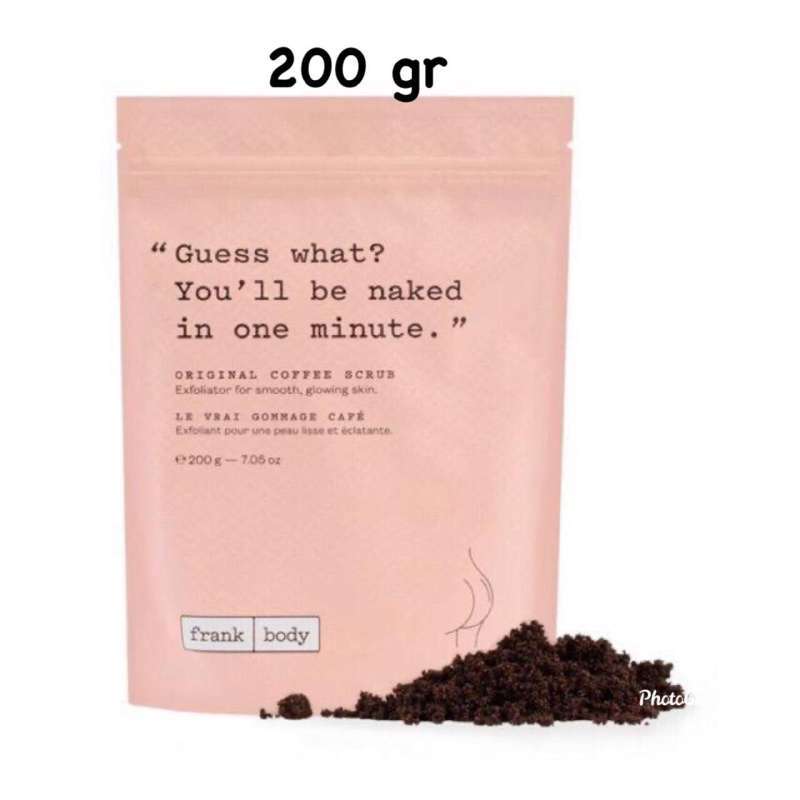 Jual Frank Body Original Coffee Scrub 200gr Online April 2021 Blibli