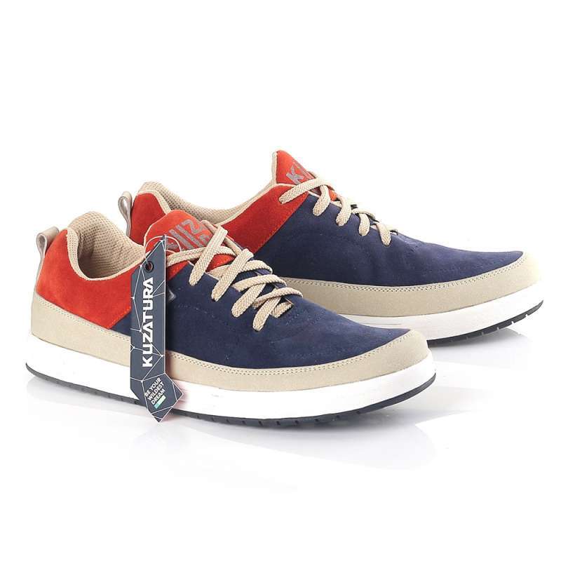 Jual Sepatu Sneakers Pria Kuzatura Kzr 378 Navy Kombinasi Online Oktober 2020 Blibli Com