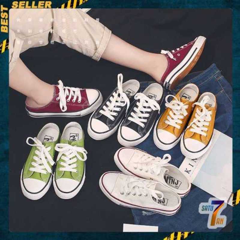 Jual Satu7an Spt 01 Sepatu Sneakers Kasual Pria Wanita Import Sepatu Sekolah Kekinian Online November 2020 Blibli
