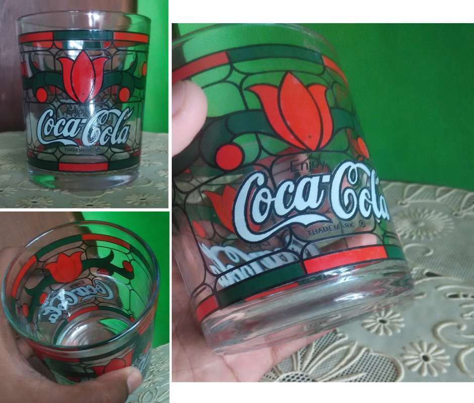 Gelas Coca Cola Vintage Jadul Motif Bunga Diameter Besar Limited Edition Terbaru Juli 2021 Harga Murah Kualitas Terjamin Blibli
