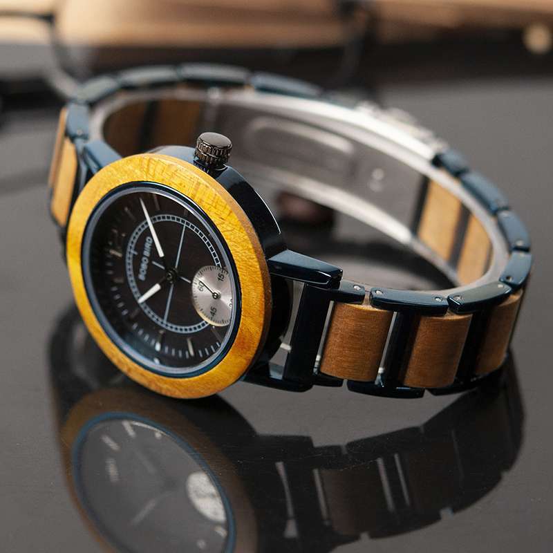Jual Bobo Bird Jam Tangan Kayu Seiko Movement Model Bulat R12 Brown Online Desember 2020 Blibli