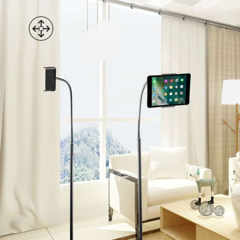Jual Lazypod Lantai 1 35m Phone Tablet Holder Lazy Pod Stand Phone Tablet Online November 2020 Blibli