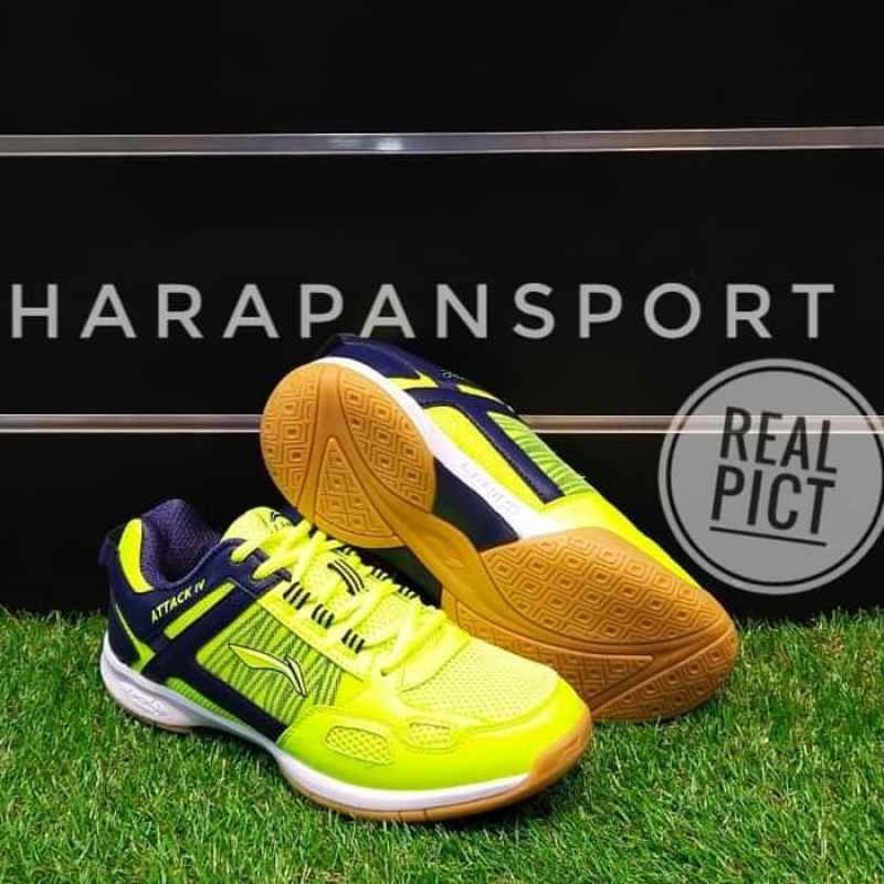 Jual Sepatu Badminton Lining Attack Iv Terbaru New Colour 2020 Online Oktober 2020 Blibli Com