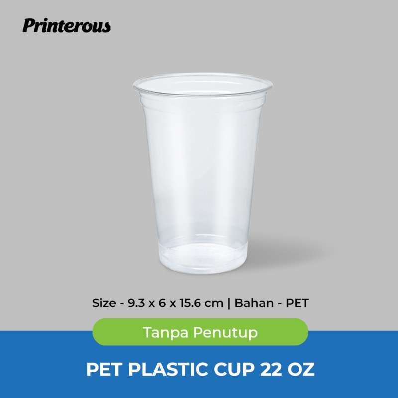 Jual Plastik Cup Pet Gelas Plastik Pet 22 Oz 660 Ml Lid Tutup 25 Pcs Online Oktober 2020 Blibli Com
