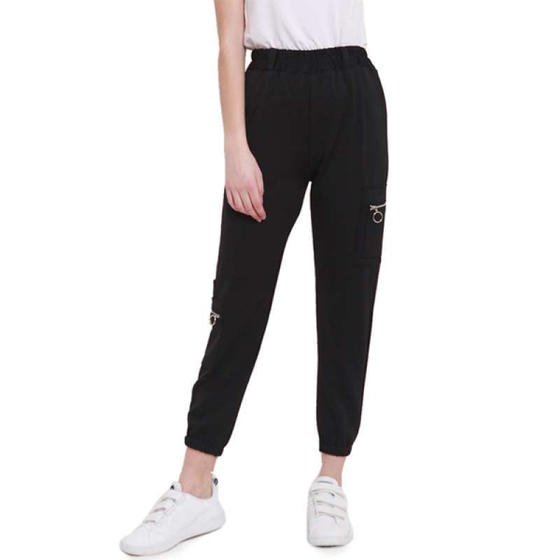Jual Levana Celana Jogger Zipper Long Pants Rubbery Waist Bawahan Wanita Hitam Online Maret 2021 Blibli Betapa kagetnya aku, mataku seperti melihat hutan belantara di antara kedua kaki yang jenjang itu. levana celana jogger zipper long pants rubbery waist bawahan wanita hitam