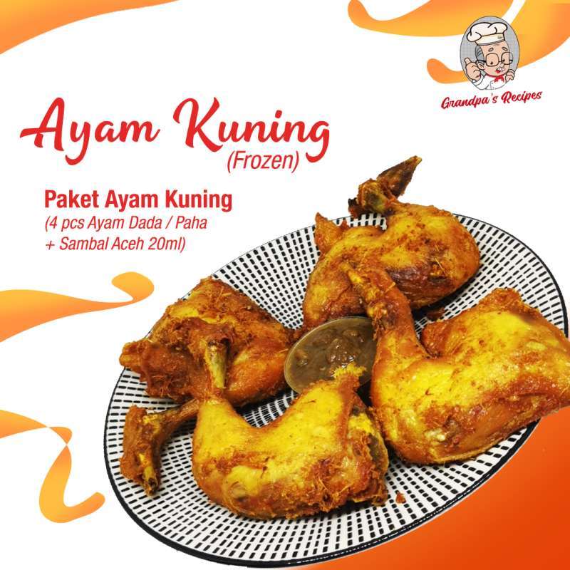 Jual Ayam Goreng Kuning Frozen Instant Same Day Delivery Only Online Januari 2021 Blibli