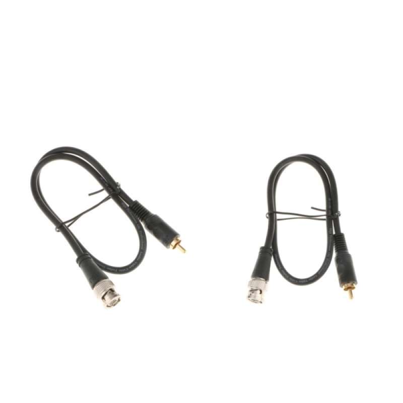 Jual 2pcs Bnc Male Rca Male Cable Video Audio For Cctv Dvr To Tv Connector Cable Online Desember 2020 Blibli