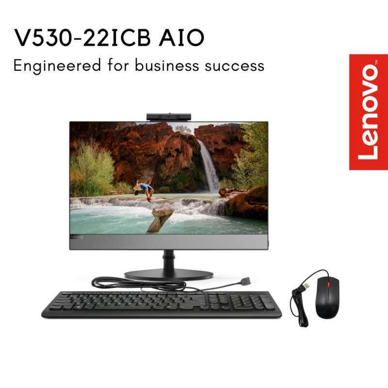 Jual Lenovo Pc All In One V530 22icb Vrid Desktop Pc Core I5 9400t 4gb 1tb 21 5 Inch Win 10 Home Online Oktober 2020 Blibli Com