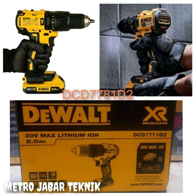 Harga cordless cheap drill dewalt