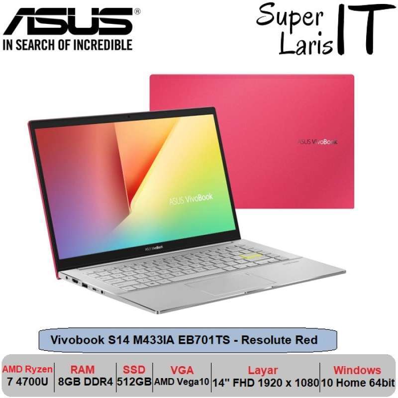 Asus vivobook s14 deals m433ia ryzen 7