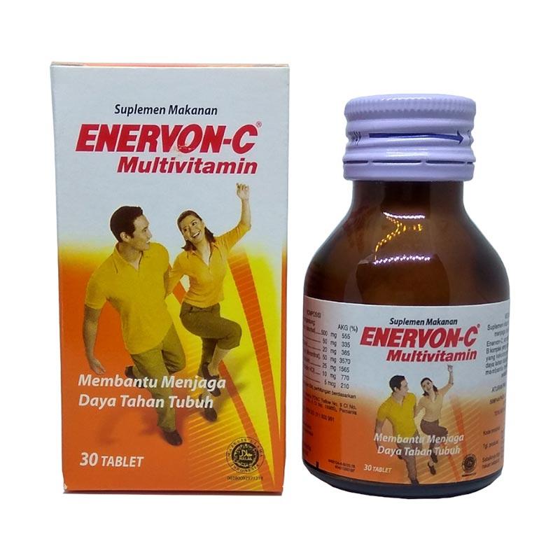 Jual Denusa Store Enervon C Multivitamin Suplemen Makanan 1 Botol 30 Tablet Online November 2020 Blibli
