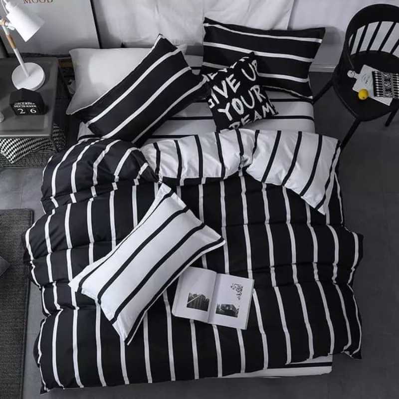 Jual Kids Fashion Bedcover Set Jaxine Bahan Katun Motif Line Murah Mei 2021 Blibli