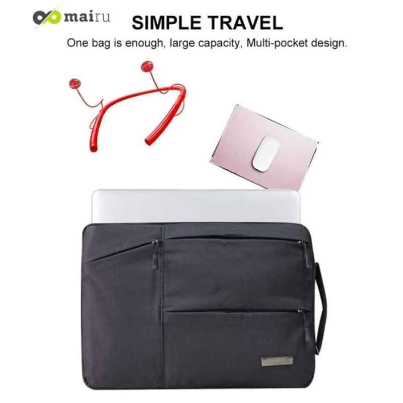 Jual Tas Laptop Sleeve Mairu Softcase Bag For Macbook 13 14 Inch Waterproof Dp Online November 2020 Blibli