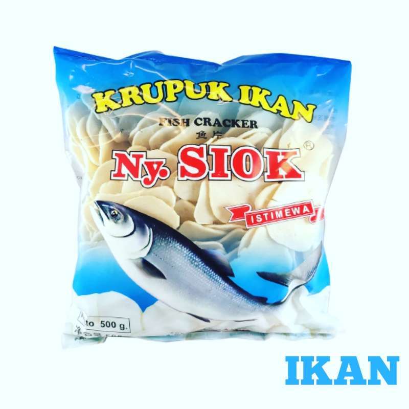 Jual Kerupuk Ny Siok Ikan Krupuk Mentah Nysiokasli Sidoarjo Fish Crackers Murah Mei 2021 Blibli