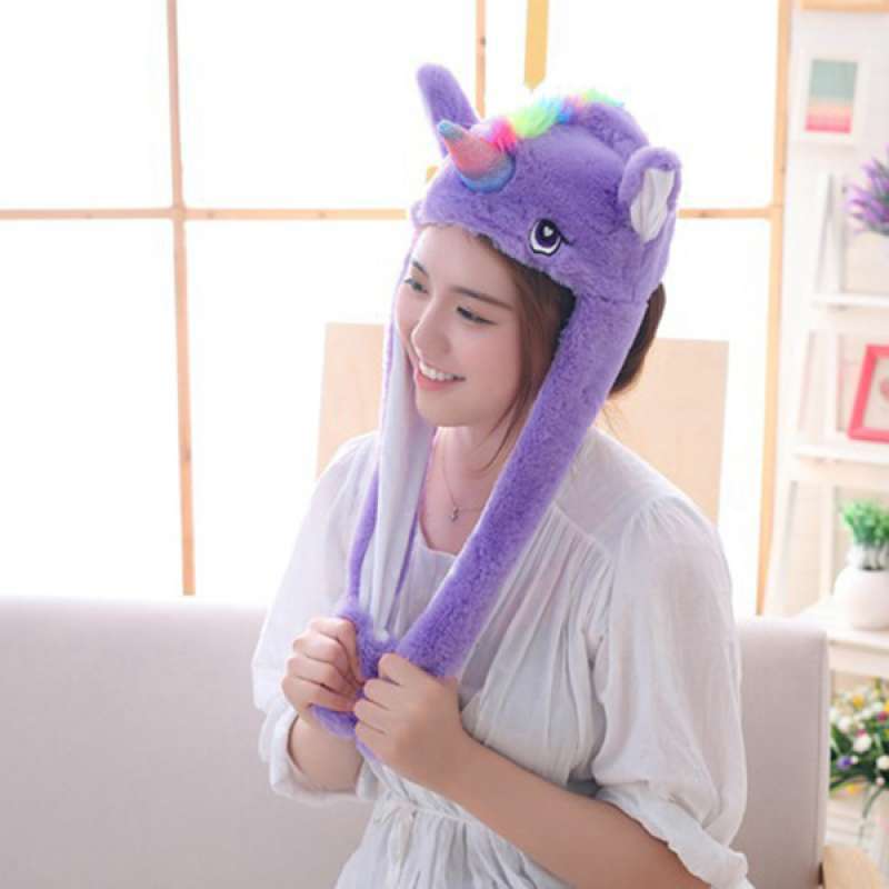 Promo Funny Plush Animal Hat Cap Gift 