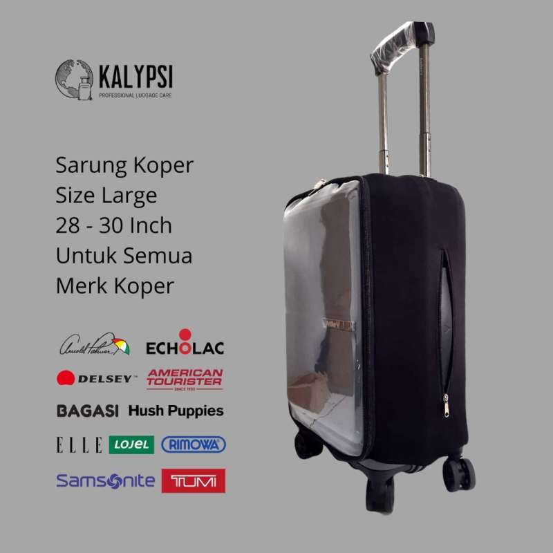 Jual Sarung Koper Luggage cover Pelindung Koper Plastik Mika