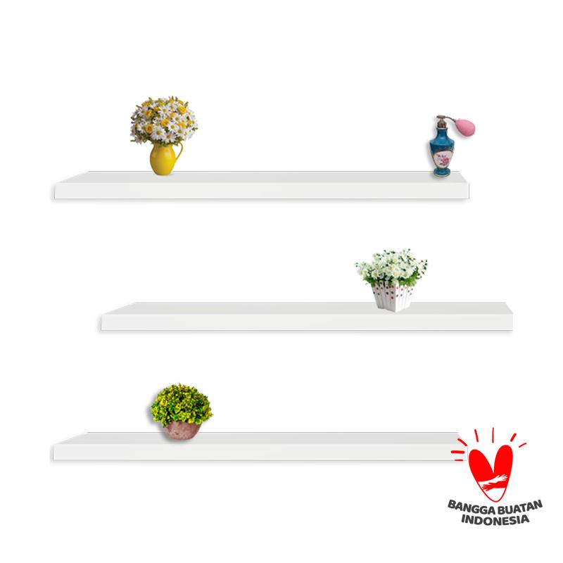 Jual Decorunic Floating Shelf Rak Dinding Minimalis 3 Pcs Ukuran 60 60 60 Cm Online Januari 2021 Blibli