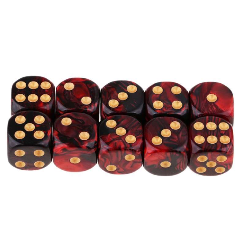 Promo 10pcs D6 Dotted Dice Round Corner For Kids Building Blocks Gifts Di Seller Homyl China Blibli