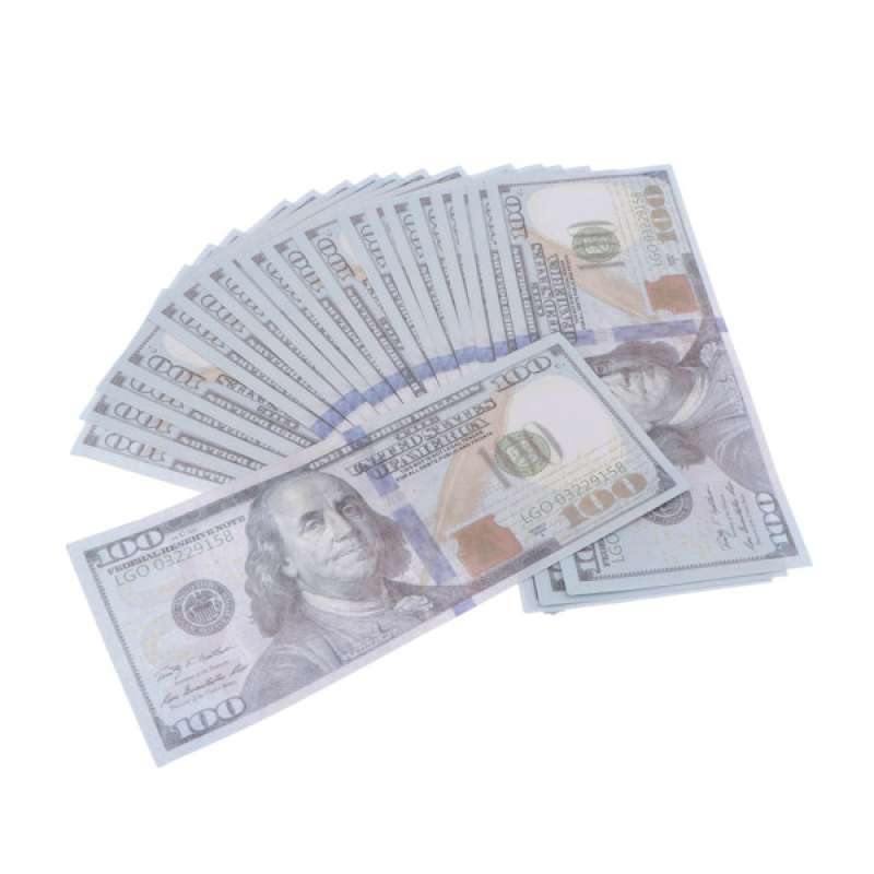 Jual Play Money For Kids Realistic Us Dollar 100 Bills For Pretend Play Cash Register Game 20 Pcs New Terbaru Juli 2021 Blibli