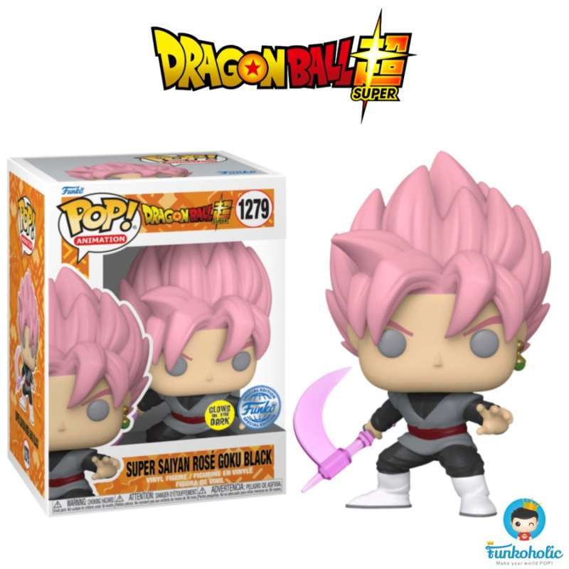 Funko POP! Dragon Ball Super Saiyan Rose Goku Black Glow [Exclusive]