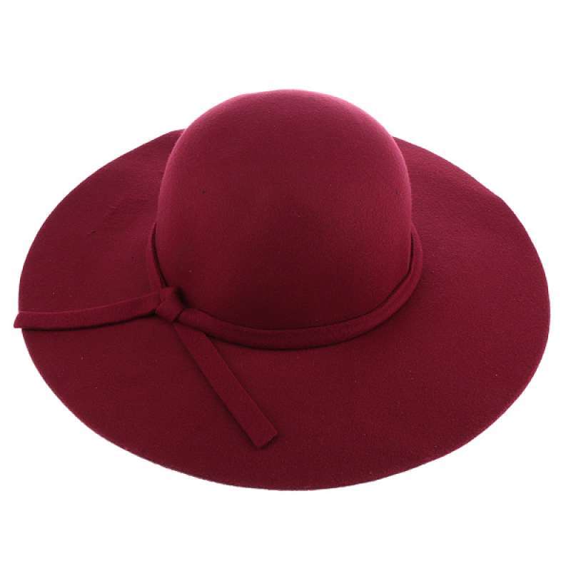 Wide Brim Fedora Hat Bowler 