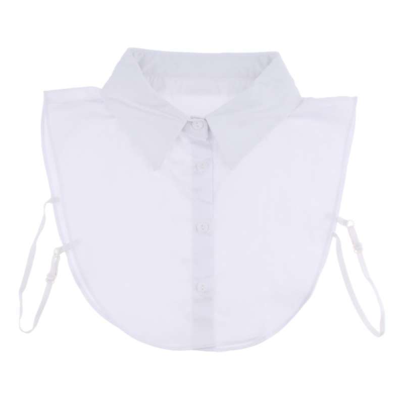 Promo Lady False Faux Half Shirt Blouse 