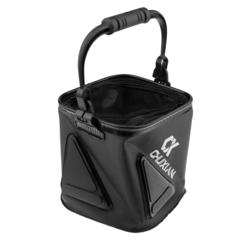 Folding EVA Water Pail Bucket Outdoor Foldable Waterproof Fishing Box