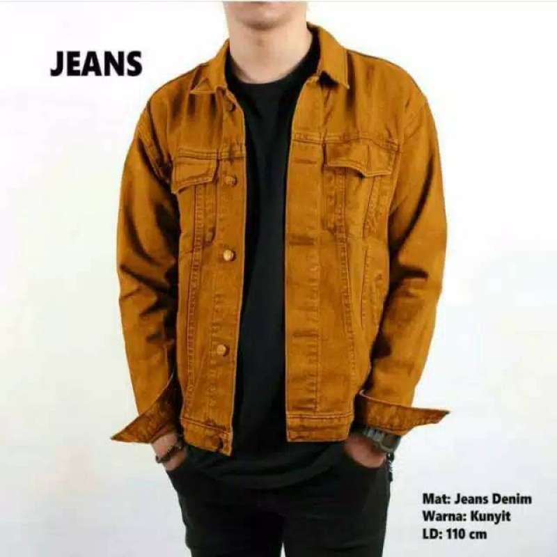 Jaket sale levis mustard