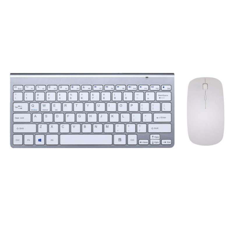 Jual Mini Slim 2 4g Wireless Keyboard And Mouse Combo Set For Laptop Pc Computer Online November 2020 Blibli