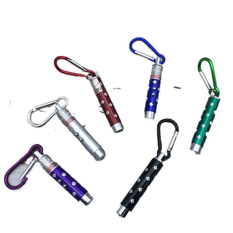 OEM RB-C782 Lampu Laser Pointer Motif 3IN1 LED Light Gantungan Keychain  Senter Mini Portable Gantungan Kunci Lampu Laser LED Multifungsi Import