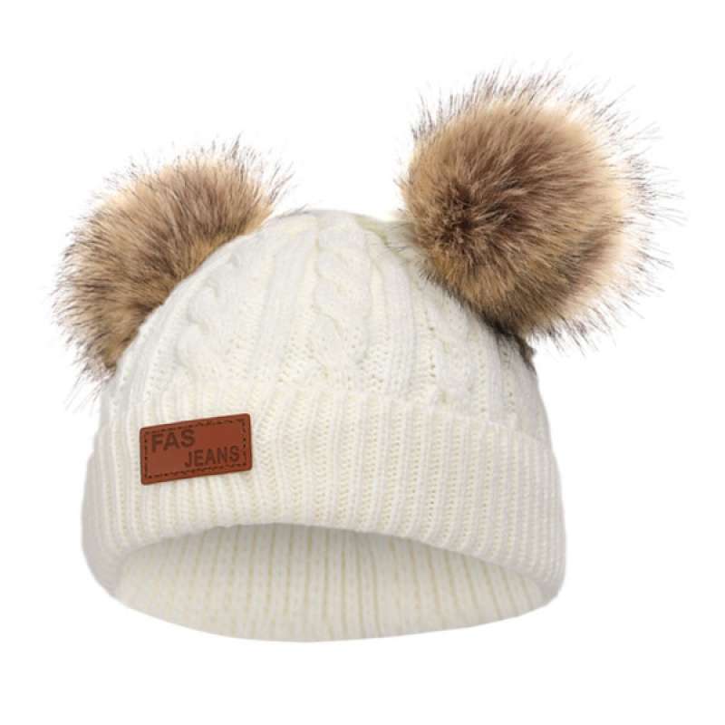 Promo Cute Baby Knit Hat Aumtum Wool 