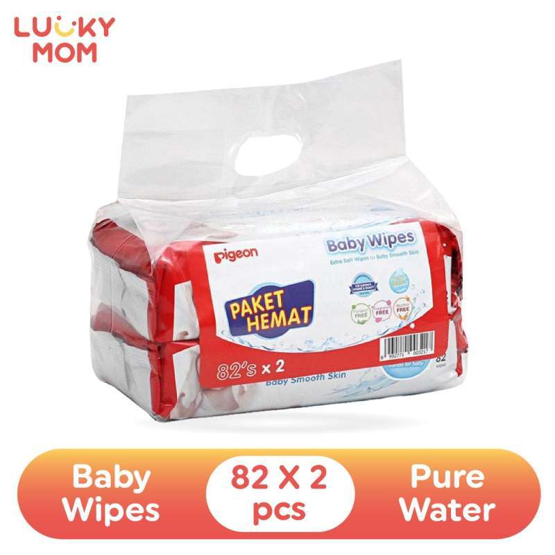 pigeon pure water wipes