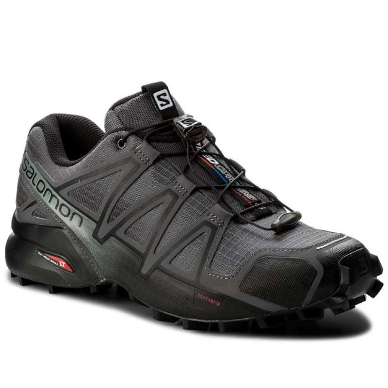 salomon speedcross 4 trail running shoes grey