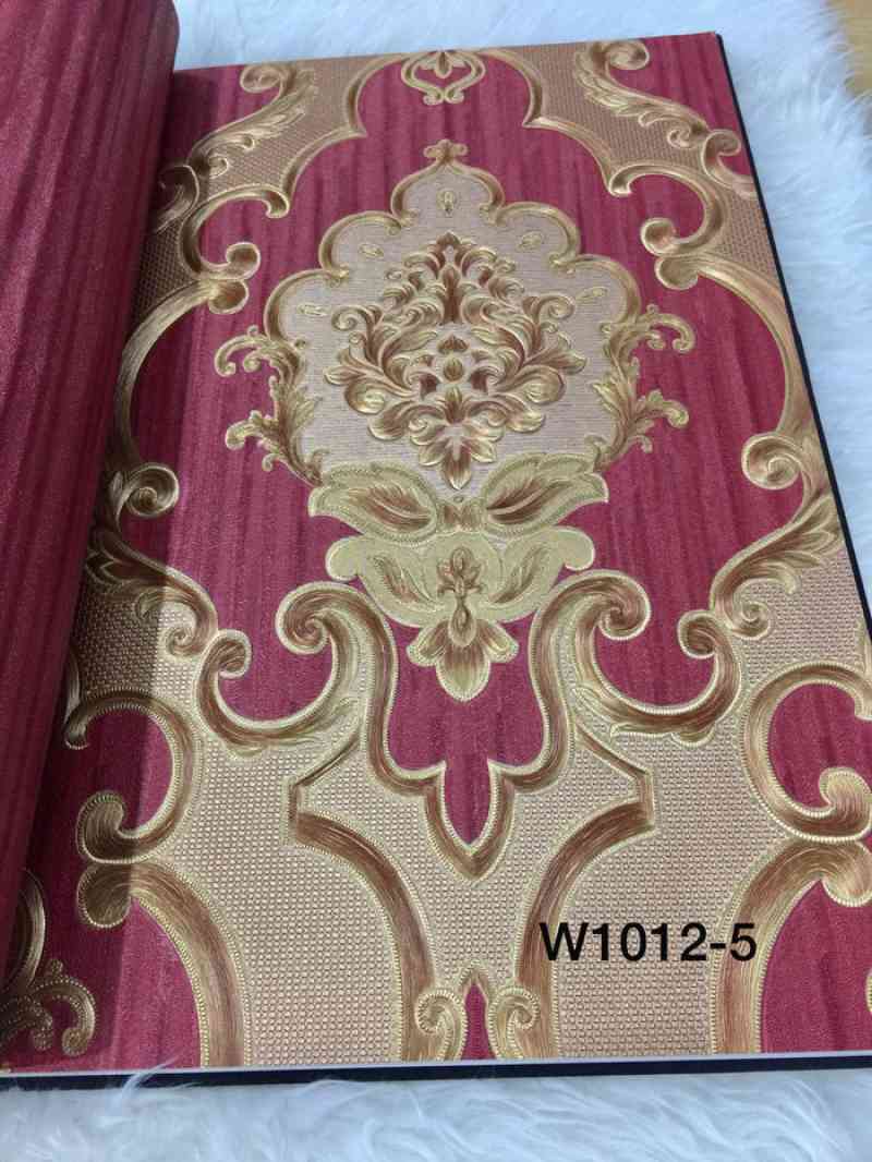 Jual Wallpaper Dinding Motif Klasik Timbul Merah Online April 2021 Blibli