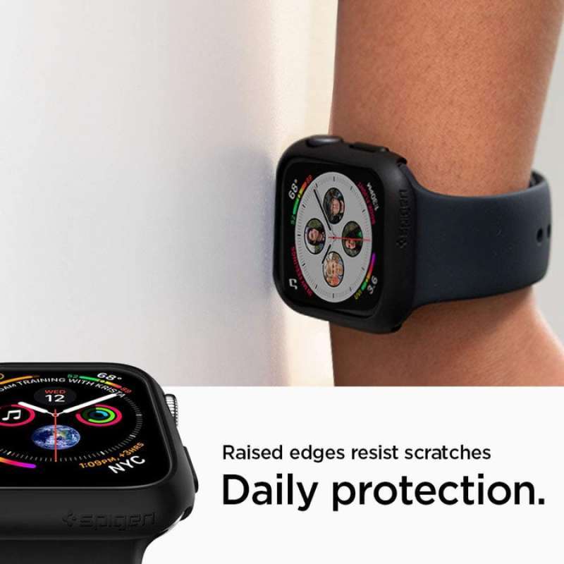 Promo Case Apple Watch Series 4 44mm Spigen Slim Thin Fit Original Casing  di Seller Hypemarket - Kota Jakarta Barat, DKI Jakarta | Blibli