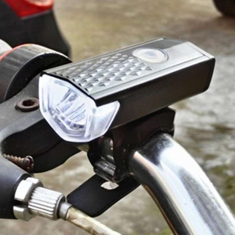 Promo Lampu Depan Sepeda LED USB 